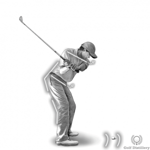 Downswing (behind view)