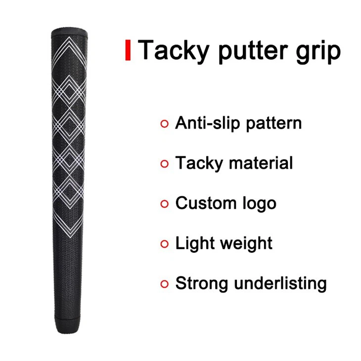 Custom Logo Putter Grips – Genuine Leather With Top-Quality Embroidery & Colors suppliers