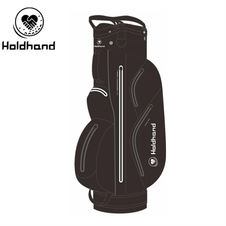 Tùy chỉnh màu sắc Logo Màu sắc Thiết kế nóng bỏng Chất liệu da Pu Túi đựng xe golf
