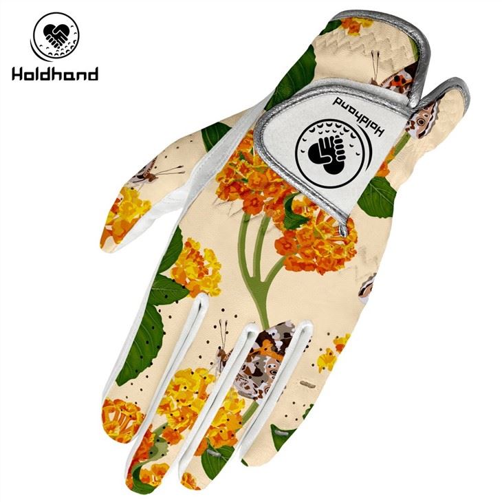 Hot Sales Fashionable Design High Quality Cabretta Leather Golf Glove OEM