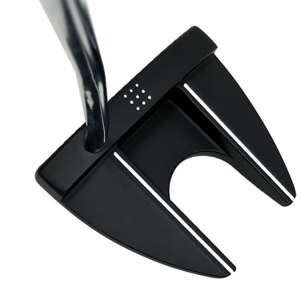 Mallet Golf Putter Head với lớp phủ màu đen hợp kim kẽm Golf Putter Head